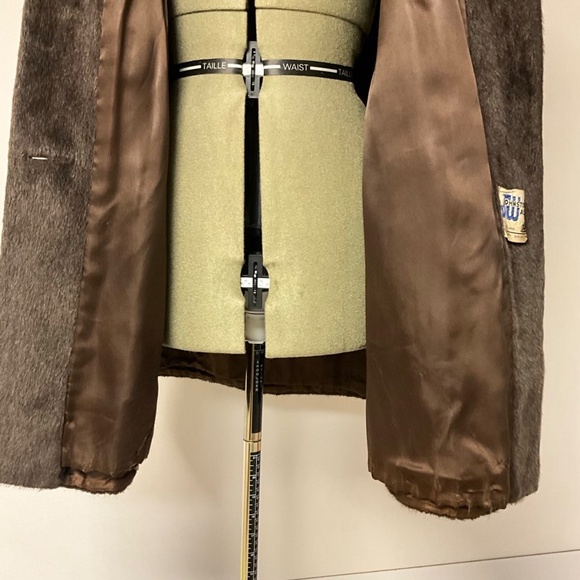 Vintage Jacrotta by Jacob Crowley Dynel & Mohair Faux Fur Swing Coat – 1960s - Picture 12 of 13